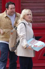REBEL WILSON on the Set The Almond and the Seahorse in London 04/26/2021