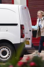 REBEL WILSON on the Set The Almond and the Seahorse in London 04/26/2021