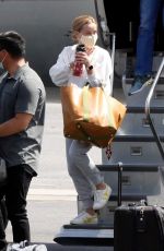 REESE WITHERSPOON Arrives on a Private Jet in Los Angeles 04/06/2021