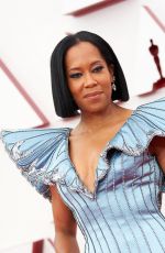REGINA KING at 93rd Annual Academy Awards in Los Angeles 04/25/2021