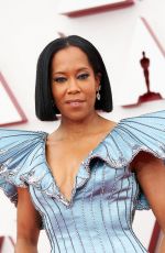 REGINA KING at 93rd Annual Academy Awards in Los Angeles 04/25/2021