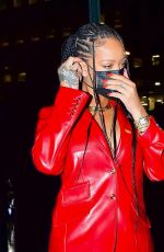 RIHANNA Arrives at Nobu in New York 04/06/2021