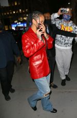 RIHANNA Arrives at Nobu in New York 04/06/2021