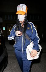 RIHANNA in Adidas Tracksuit Out in Beverly Hills 04/12/2021