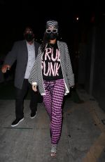RIHANNA Out for Dinner at Nobu in Los Angeles 04/23/2021