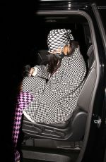 RIHANNA Out for Dinner at Nobu in Los Angeles 04/23/2021