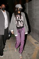 RIHANNA Out for Dinner at Nobu in Los Angeles 04/23/2021