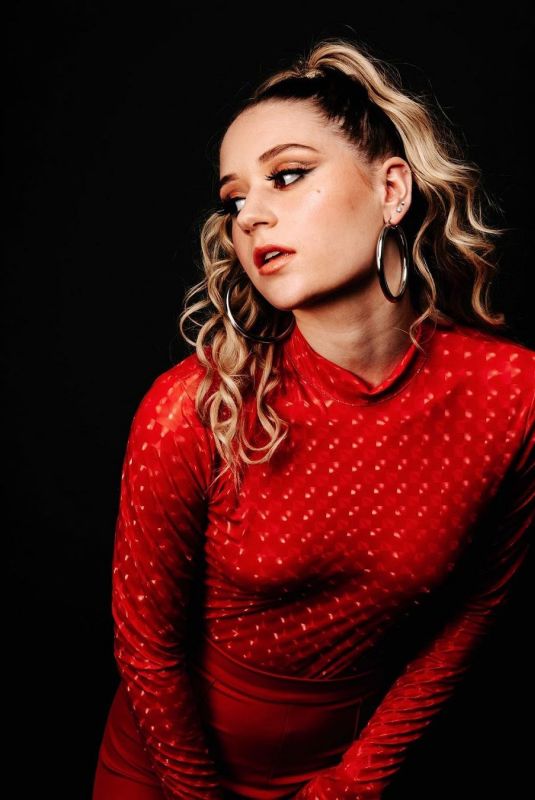 RILEY LEWIS at a Photoshoot, April 2021