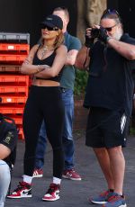 RITA ORA and Russell Crowe at South Sydney Rabbitohs Football Club 04/21/2021