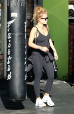 RITA ORA Leaves a Gym in Sydney 04/12/2021