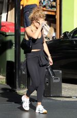 RITA ORA Leaves a Gym in Sydney 04/12/2021