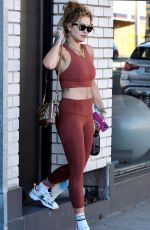 RITA ORA Leaves a Gym in Sydney 04/132/2021