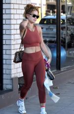 RITA ORA Leaves a Gym in Sydney 04/132/2021