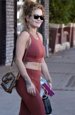 RITA ORA Leaves Gym Session in Sydney 04/13/2021