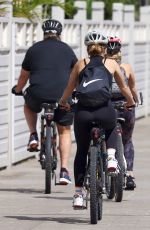 RITA ORA Out for a Bike Ride in Sydney 04/14/2021
