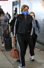 ROBIN ROBERTS and AMBER LAIGN at LAX Airport in Los Angeles 04/21/2021