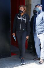 ROBIN ROBERTS Leaves Good Morning America in New York 04/20/2021