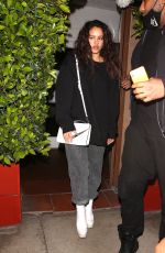 ROSALIA Out for Dinner in Santa Monica 04/01/2021