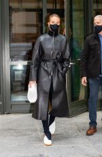 ROSIE HUNTINGTON-WHITELEY Leaves Crosby Hotel in New York 04/15/2021