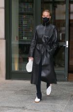 ROSIE HUNTINGTON-WHITELEY Leaves Crosby Hotel in New York 04/15/2021