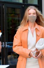 ROSIE HUNTINGTON-WHITELEY Out in New York 04/14/2021