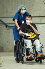RUBY ROSE Rolled Out in a Wheelchair at UCLA Health Marina del Rey Cancer Center 04/01/2021