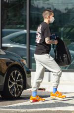 RUBY ROSE Rolled Out in a Wheelchair at UCLA Health Marina del Rey Cancer Center 04/01/2021