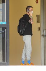 RUBY ROSE Rolled Out in a Wheelchair at UCLA Health Marina del Rey Cancer Center 04/01/2021