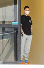 RUBY ROSE Rolled Out in a Wheelchair at UCLA Health Marina del Rey Cancer Center 04/01/2021