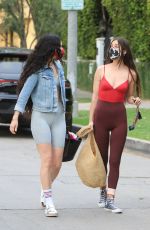 RUMER and SCOUT WILLIS Leaves Pilates Class in Los Angeles 04/13/2021