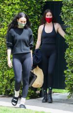 RUMER and SCOUT WILLIS Leaves Pilates Class in West Hollywood 04/14/2021