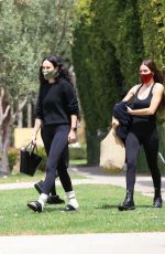 RUMER and SCOUT WILLIS Leaves Pilates Class in West Hollywood 04/14/2021