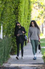 RUMER WILLIS and DEMI MOORE Out in Los Angeles 04/05/2021