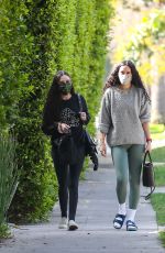 RUMER WILLIS and DEMI MOORE Out in Los Angeles 04/05/2021