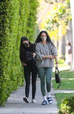 RUMER WILLIS and DEMI MOORE Out in Los Angeles 04/05/2021