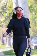RUMER WILLIS Arrives at Pilates Class in West Hollywood 04/16/2021