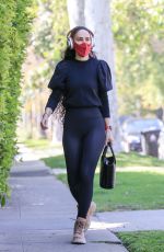 RUMER WILLIS Arrives at Pilates Class in West Hollywood 04/16/2021