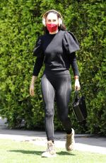 RUMER WILLIS Arrives at Pilates Class in West Hollywood 04/16/2021