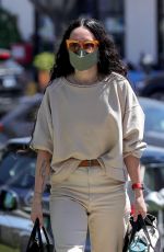 RUMER WILLIS Heading to a Hair Salon in West Hollywood 04/07/2021