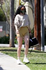 RUMER WILLIS Heading to a Workout in West Hollywood 04/07/2021