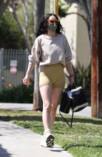 RUMER WILLIS Heading to a Workout in West Hollywood 04/07/2021