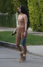 RUMER WILLIS in Tights Leaves Pilates Class in West Hollywood 04/15/2021