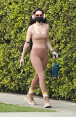 RUMER WILLIS in Tights Leaves Pilates Class in West Hollywood 04/15/2021
