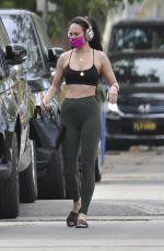 RUMER WILLIS Leaves a Gym in West Hollywood 04/12/2021