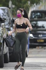 RUMER WILLIS Leaves a Gym in West Hollywood 04/12/2021