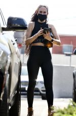 RUMER WILLIS Leaves a Gym in West Hollywood 04/16/2021