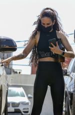 RUMER WILLIS Leaves a Gym in West Hollywood 04/16/2021