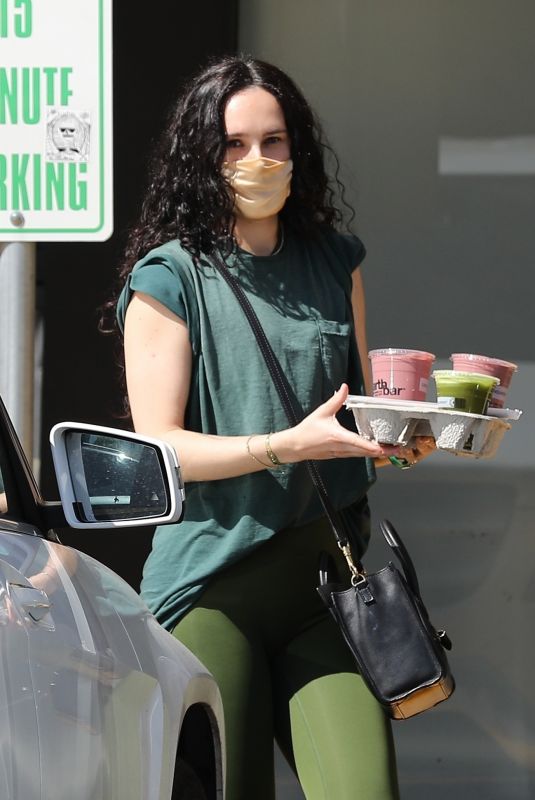 RUMER WILLIS Leaves a Gym Session in Santa Monica 04/28/2021