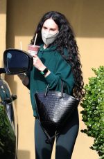 RUMER WILLIS Leaves Pilates Class in West Hollywood 04/06/2021