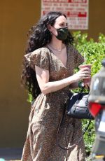 RUMER WILLIS Out for a Cold Smoothie in Los Angeles 03/31/2021